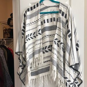 American Eagle Poncho cover up